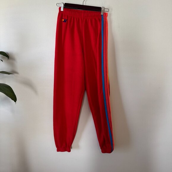 Aviator Nation Smiley 2 Crewneck Sweatshirt and Five Stripe Sweatpants - Picture 5 of 11